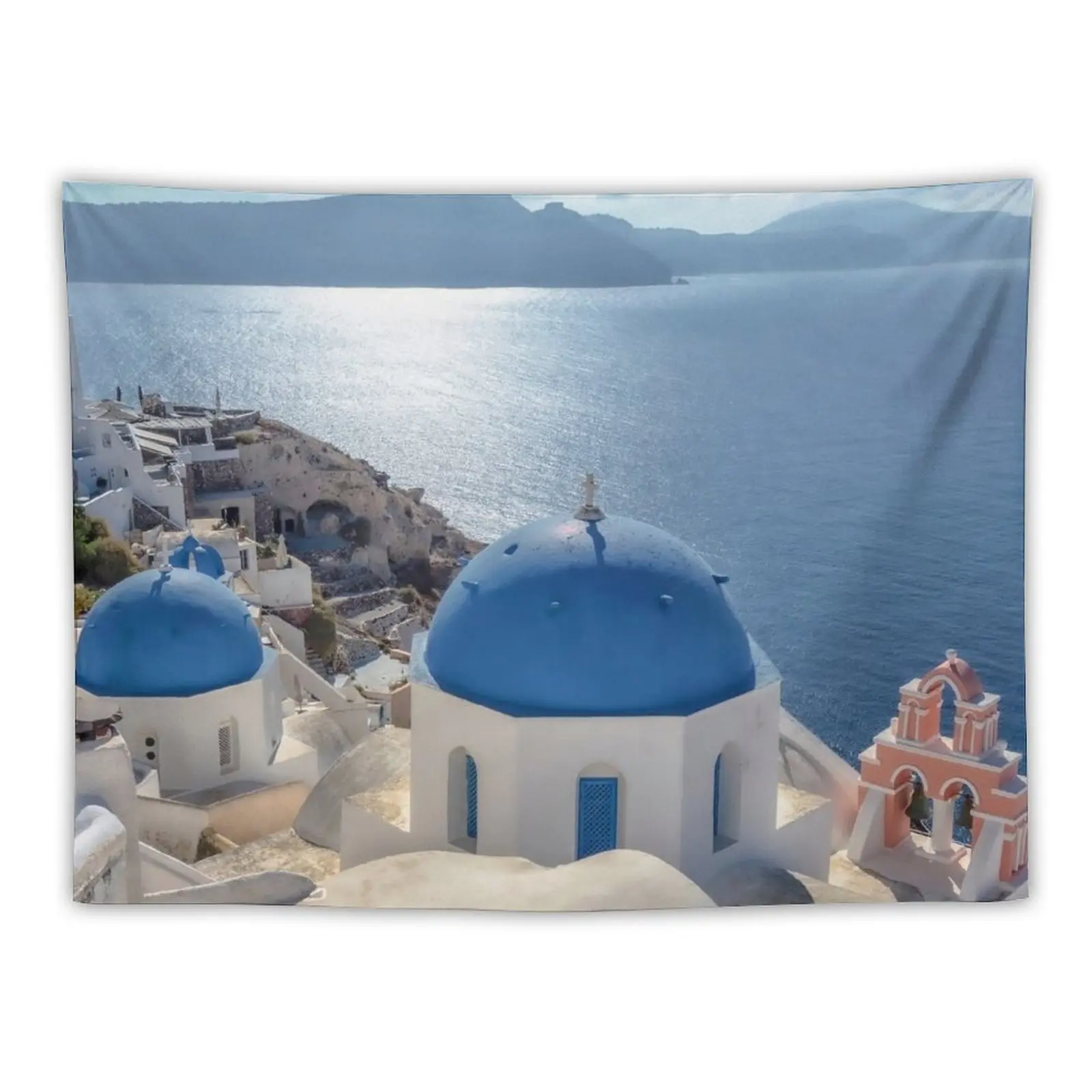 New Santorini Island Tapestry Room Design Japanese Room Decor Bed Room Decoration