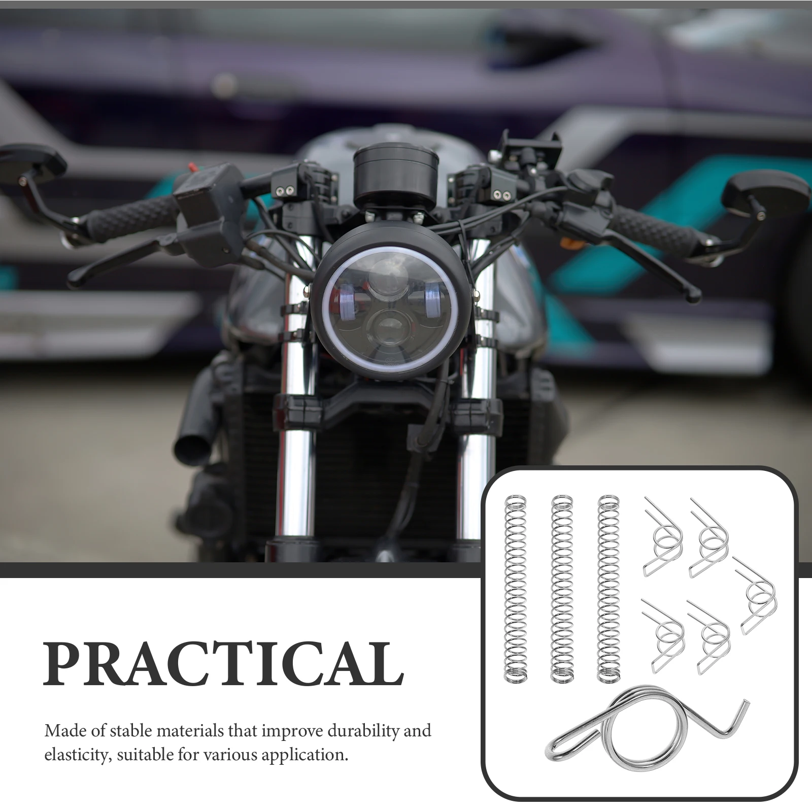 

8 Pieces Spring Kit 1 0 11 Stable Materials Durability Elasticity Furniture Machinery Automotive Brake Springs Bicycle Tricycle