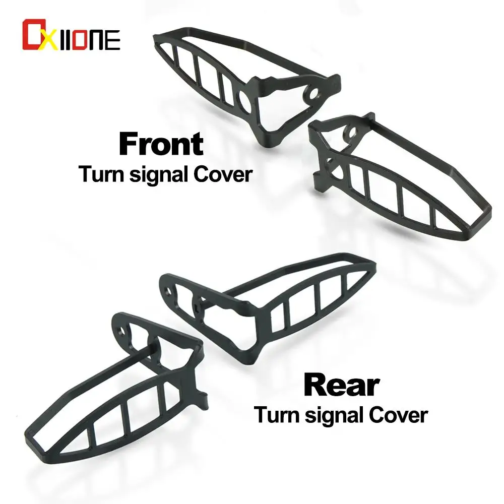 Motocicleta Frente Traseira Turn Signal LED Light Protection Cover, peças para BMW R1200GS LC ADV R 1250 GS Adventure F850 GS ADV F750GS