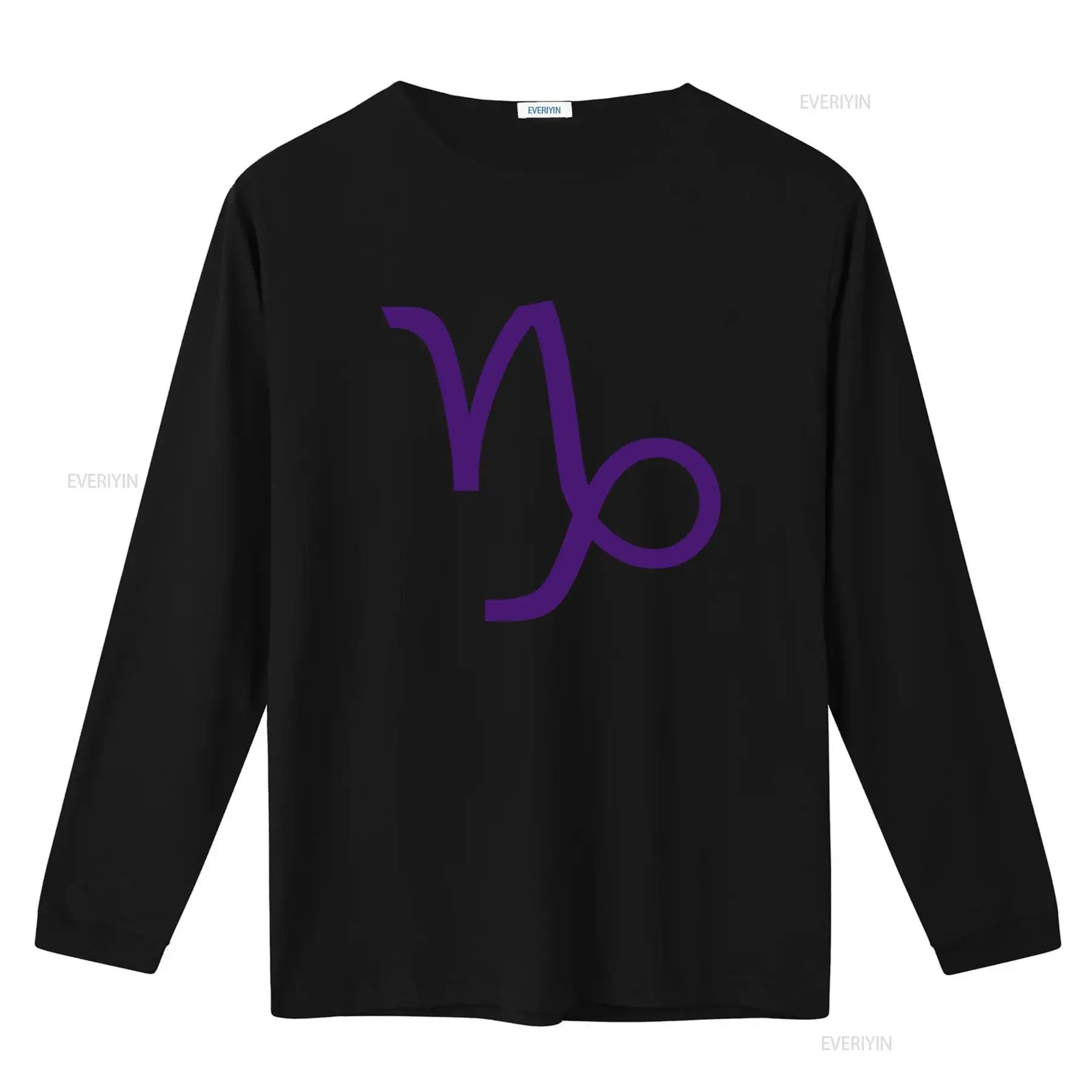 Homestuck Gamzee Makara Capricorn Purple Symbol Print Comfortable T Shirt Jersey vintage Washed Casual Breathable Slightly