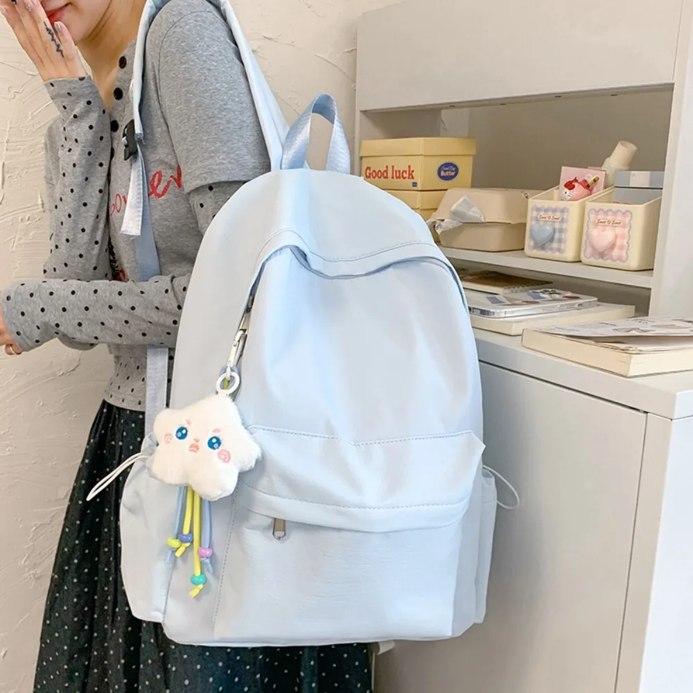 

Рюкзак большой вместимости, новый, в студенческом стиле, для мужчин и женщин, для учебы и отдыха, простой, многофункциональный и практичный