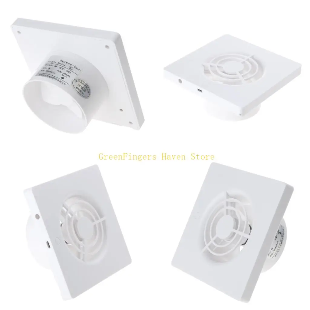 

F68D Fume Extractor Blower 4W 3'' Mini Duct Fan Speed Adjustable Air Extractor