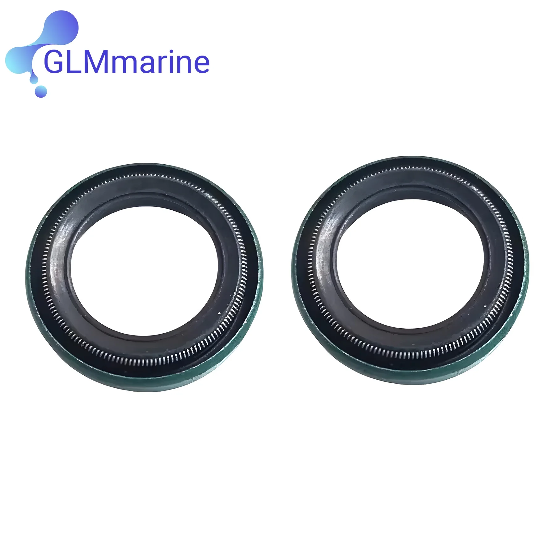 2Pcs Oil Seal 0332205 for Johnson Evinrude Outboard 40HP 50HP 55HP 60HP 65HP 2006-2012 Engine 777942 Replacement 86460 18-2064