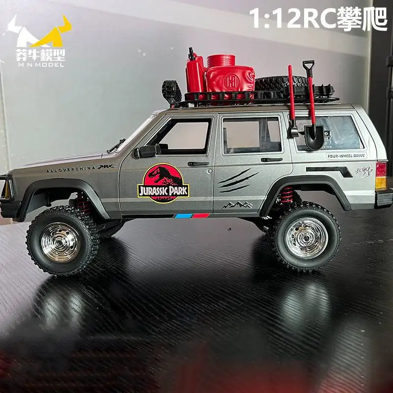 Jurassic Dinosaur Edition MN MODEL MN78 Pełnowymiarowy zdalnie sterowany samochód RC Model pojazdu terenowego 4WD Zabawka wspinaczkowa Prezent dla chłopca