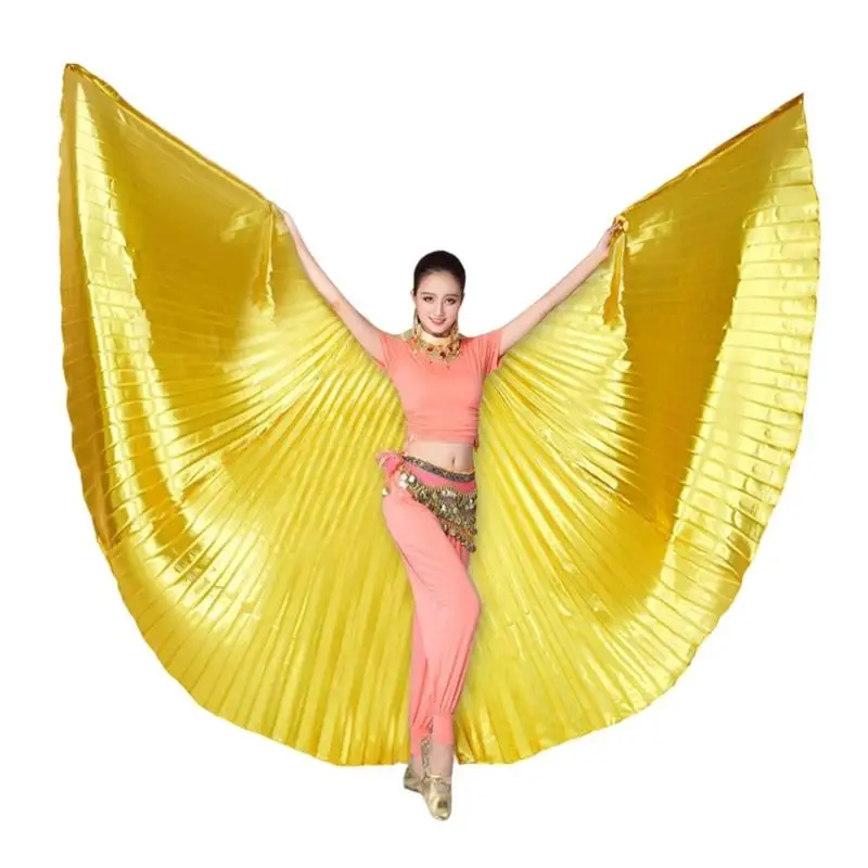 39BD Bauchtanz-Kostüm, Engelsflügel, Cosplay, Halloween-Kostüme, Bauchtanz, Isiss-Flügel für Erwachsene, Damen, Geschenk – Detail 7