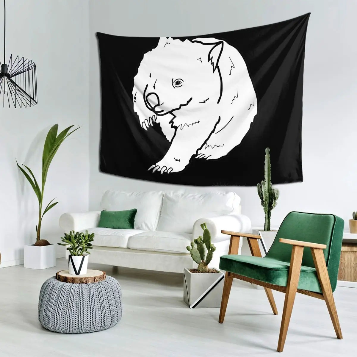 

Австралийский гобелен с рисунком вомба, настенный гобелен, эстетическое украшение дома, гобелены для комнаты в общежитии