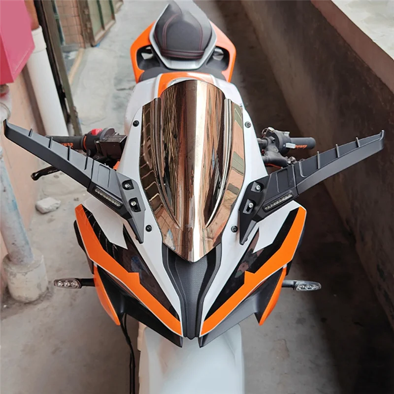 ATV دراجة نارية الجناح مرآة الرؤية الخلفية قابل للتعديل الدورية الجانب مرآة ل 250 600 250Sr 450Sr الملحقات