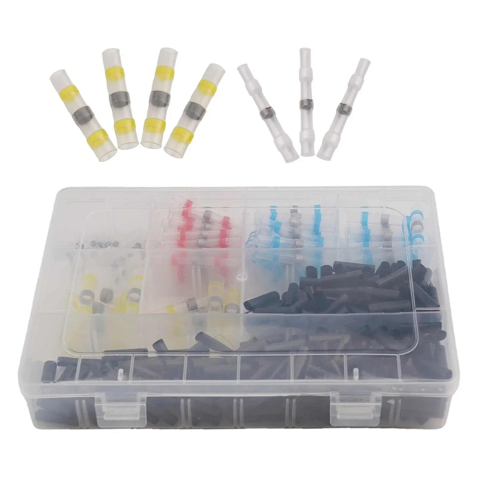 Butt Wire Connectors Heat Shrink Connectors Cable Inspection Polyolefin Tube Strain Relief Advanced Waterproof Function