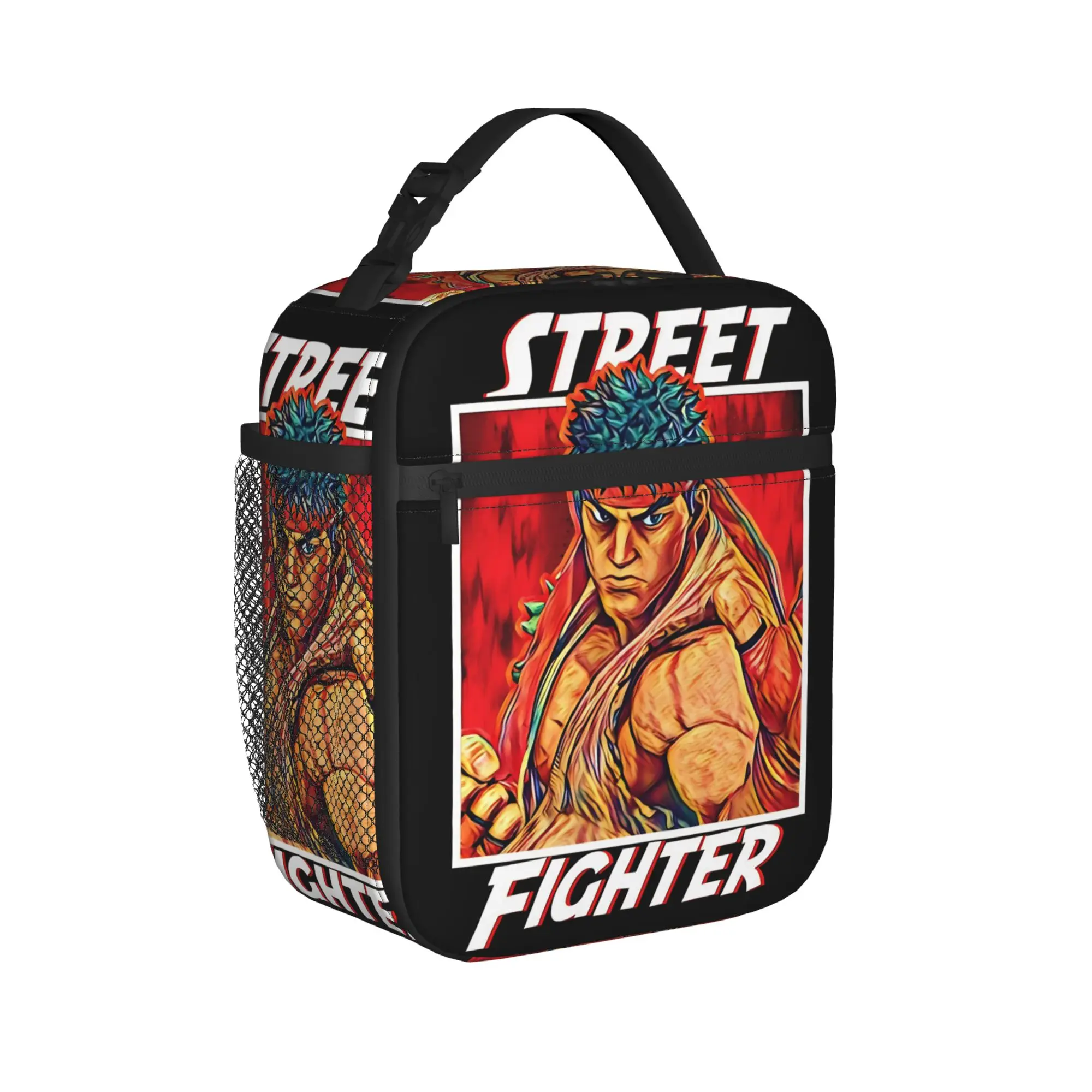 Streets Fighters RYU Movie 2026 Insulated Lunch Bags for Men Women  Food Bag Leakproof Cooler Thermal Bento Box For Work