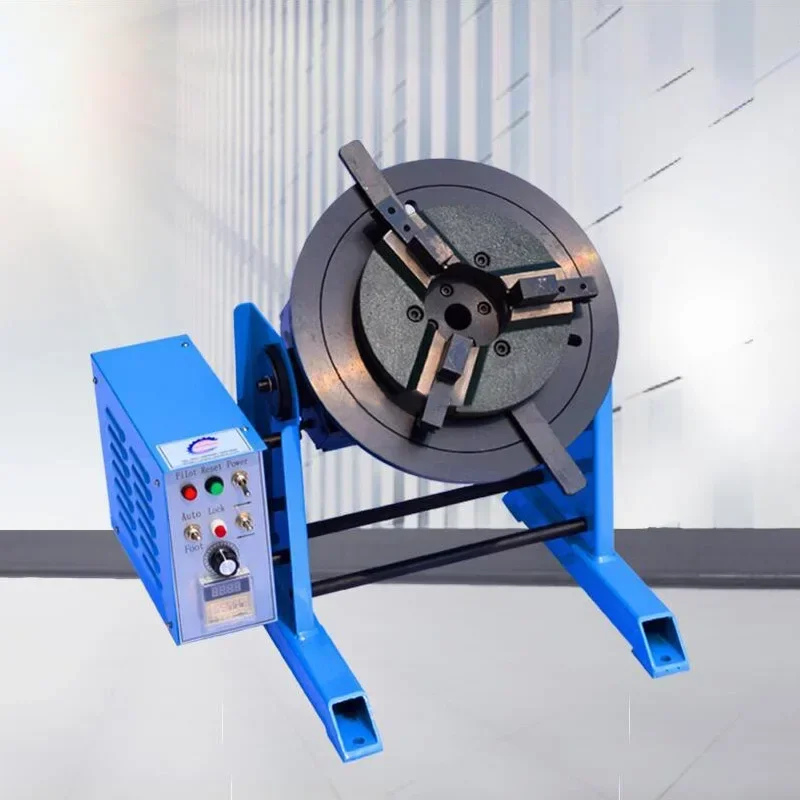 30KG Positioner Automatic Rotating Worktable Flange Pipe Circumferential Seam Automatic Welding Displacement Small Welding Tool