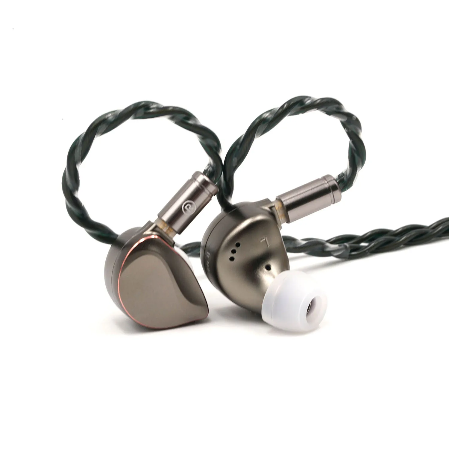 BQEYZ-WINTER-II IEMS Seasonal Series Winter 2 PZT Bone Conduction Dynamic Driver Hybrid HiFi Audiophiles Earphones 3 in 1 Cable