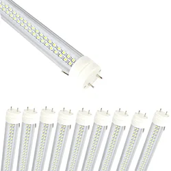 10Pack 2FT/4FT 0.6M/1.2M 20W 36W T8 LED Bulb Tube Light Single Fixture Tube Light Ceiling Light T8 double chip led tube