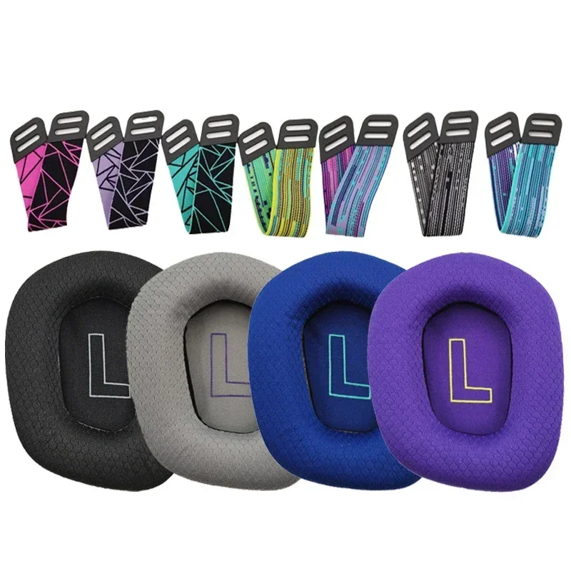 

New G733 Earpads Replacement Earphone Earpads Covers for Logitech G733 Headphones Ear pads Headband g733 Ear Pad Cushion