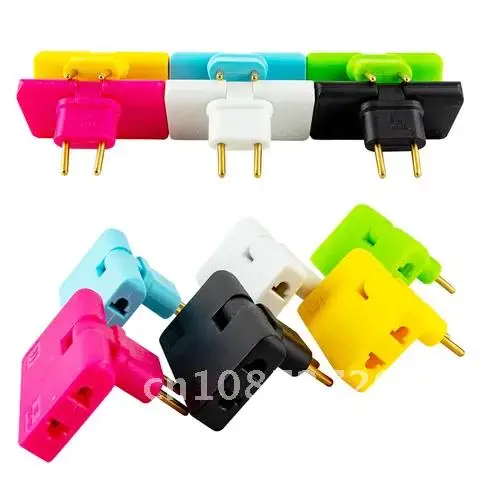 

Rotate Plug Eu Converter One In Three 180 Degree Extension Plug Multi plug Mini Slim Wireless Outlet Adapter Light Convenient