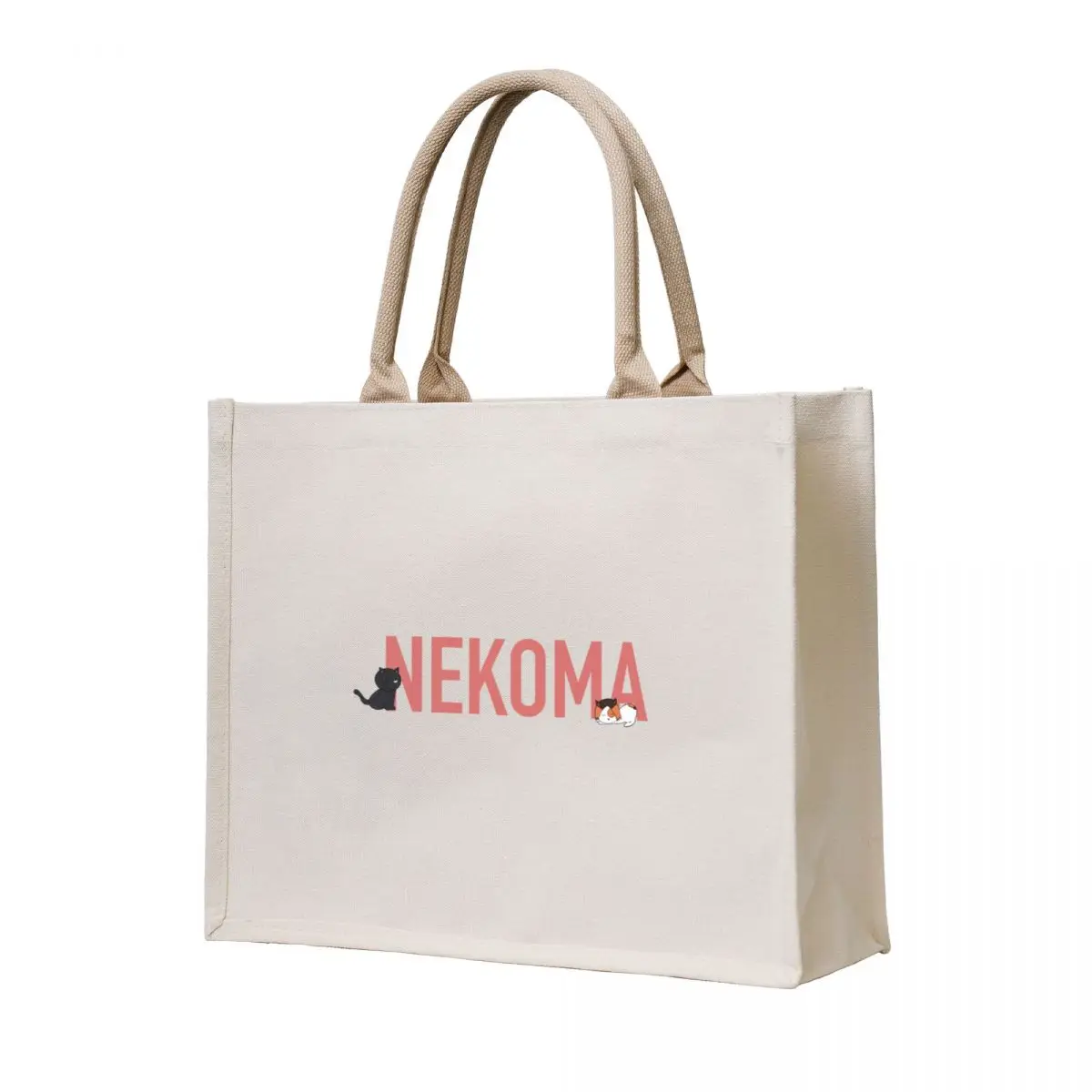 

kuroken nekoma cats Tote Bag canvas shopping bag tote bag men Custom