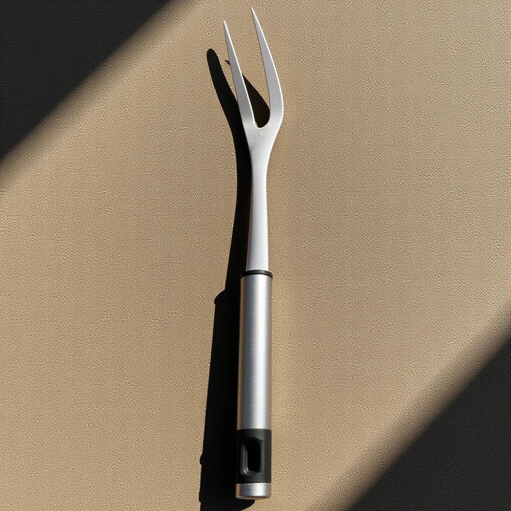 

Bbq Fork Stainless Steel Meat Fork for Grilling Roasting Sticks Outdoor Camping Fire Pit Cooking Tool Set of 2