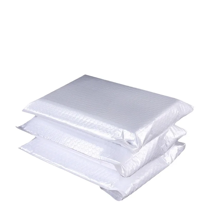 10/20/50 Pcs White Bubble Mailer Bubble Padded Mailing Envelopes Mailer Poly for Packaging Self Seal Shipping Bag Bubble Padding