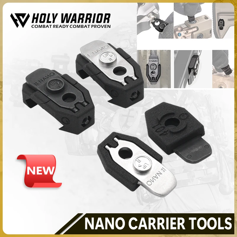 Multitasker NANO Tool with NANO Carrier Fit For M-lok and Picatinny