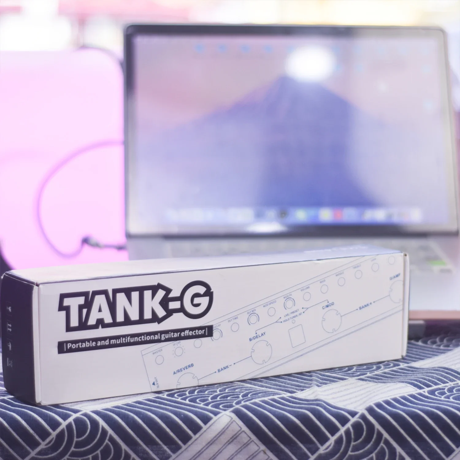 Yuimer tank-g-ギター用tank-b、m-vaveのマルチエフェクトペダルスロット、同じ工場