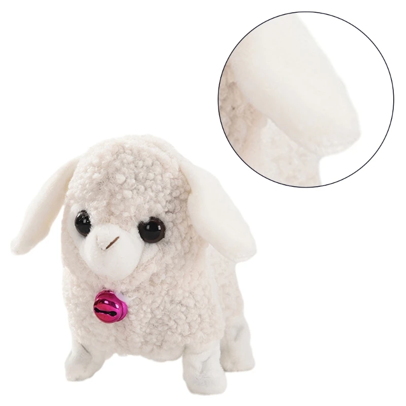 Interactive Plush Toy Sheep Companion Toy Speaks and Interacts Perfect for Both Kids Adults to Enjoy at Home