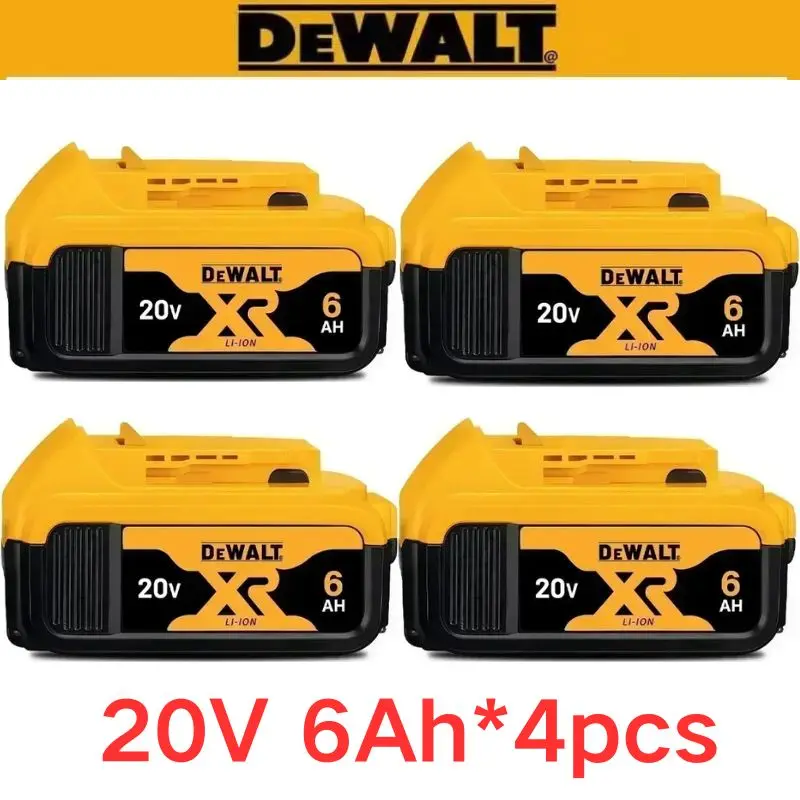 

100% NEW DeWALT Original Battery 20V/60V 2Ah 5Ah 6Ah 9Ah MAX FlexVolt Li-Ion Tool Battery+Charger+electric drill