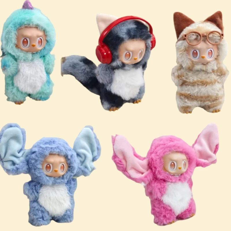 Neues Produkt: 17 cm große Klettpuppe, süßes Anzieh-Plüschtier, Plüschkleidung