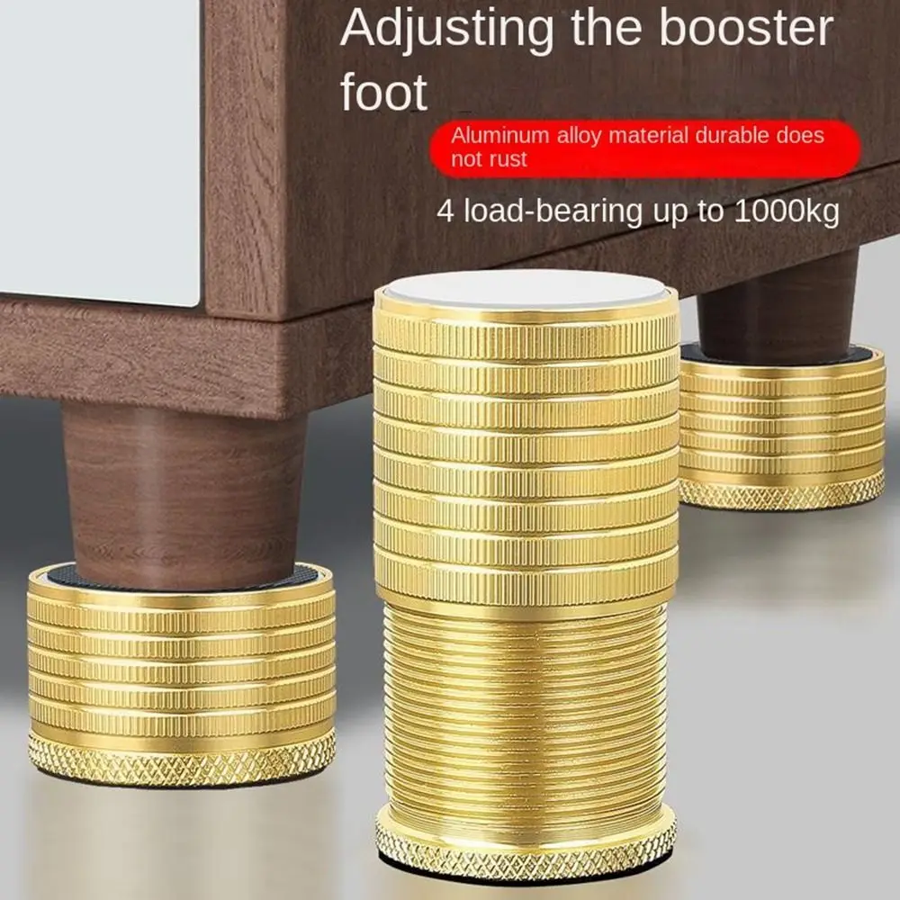 New Aluminium Alloy Bed Stabilizer Self-adhesive Wall Protective Bedside Support Anti-collision Shockproof Anti-Shake Tool Sofas