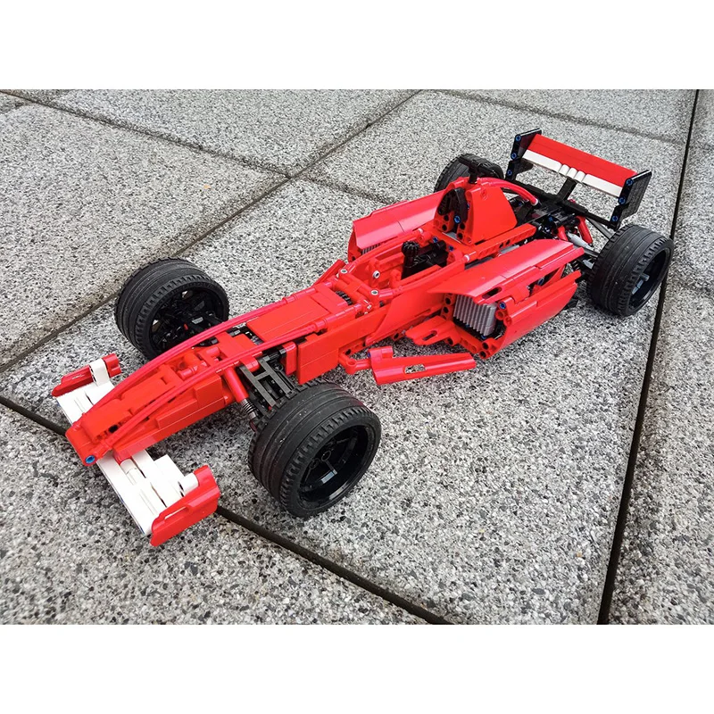 

Модель MOC 8386: Гоночный суперкар F1 (статическая версия) – Конструктор для самостоятельной сборки, развивающий творческие способности, детский подарок, технологические блоки