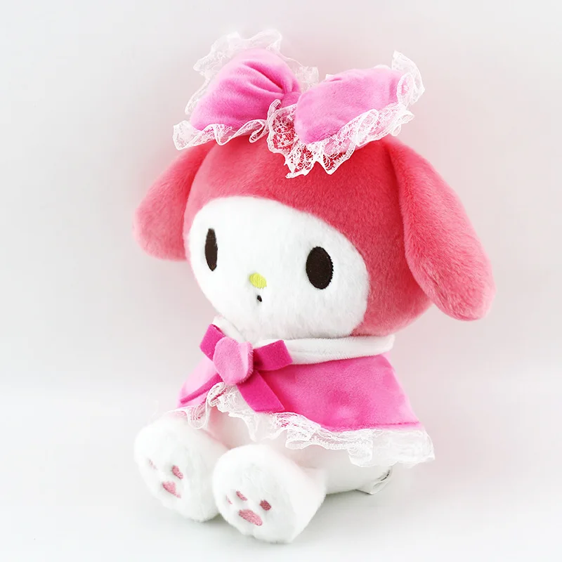 20 centimetri Simpatico Cartone Animato Sanrioed Arco mantello Kuromi My Melody Cinnamoroll Hello Kitty Peluche Bambola Cuscino Decorazione Regalo Di Compleanno Giocattolo