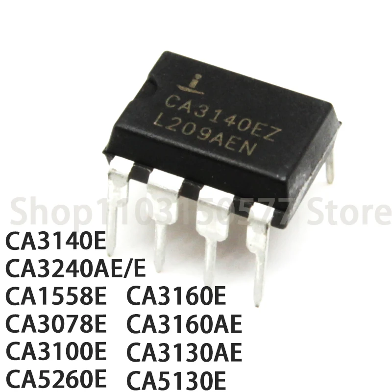 1piece CA3140E CA3240AE/E CA1558E CA3078E CA3100E CA5260E CA3160E CA3160AE CA3130AE CA5130E-DIP8