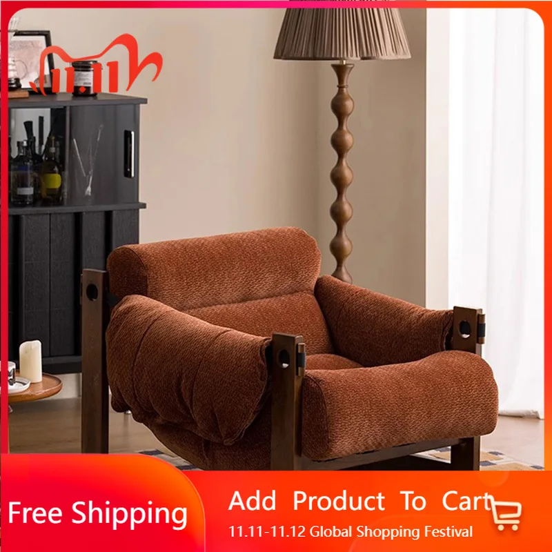 

Modern Sofa Living Room Chairs Arm Nordic Salon Reading Living Room Chairs Wooden Luxury Comfortable Poltrona Home Furniture