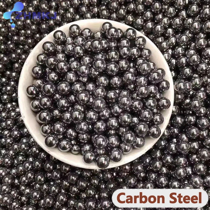 5-200Pcs Carbon Steel Balls Dia 6 6.5 7 7.5 8 8.5 9 9.5 10 11 12mm Solid Ball Round Beads Steel Ball