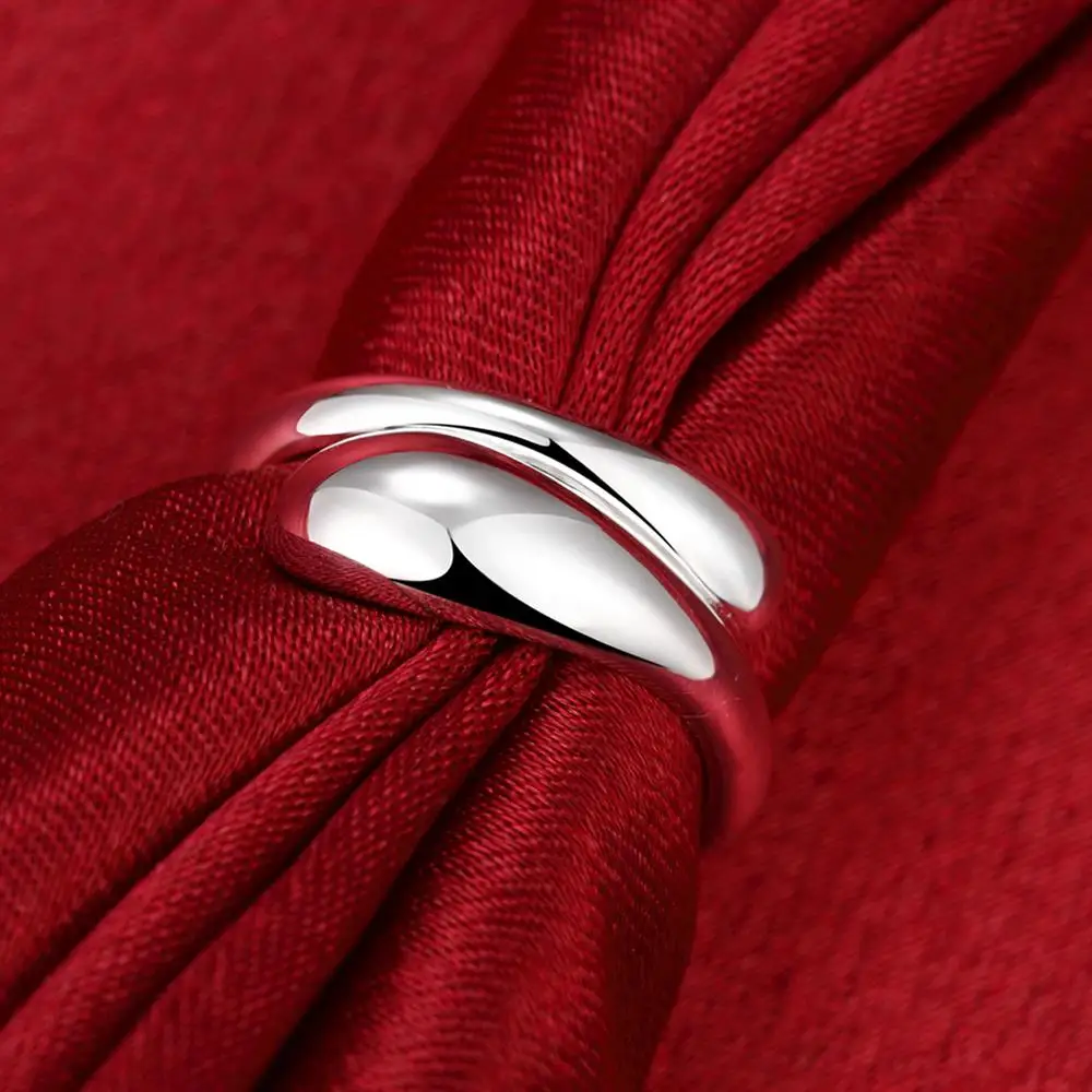 Women's 925 Sterling Silver Water Drop Ring
