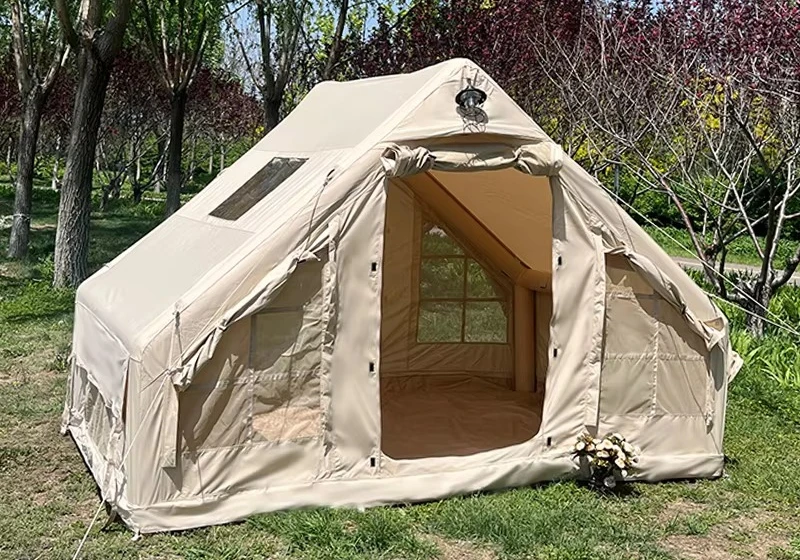 Discount Waterproof Outdoor Inflatable House Tunnel Camping Tents Wholesale House Shape Tents Big Discounts