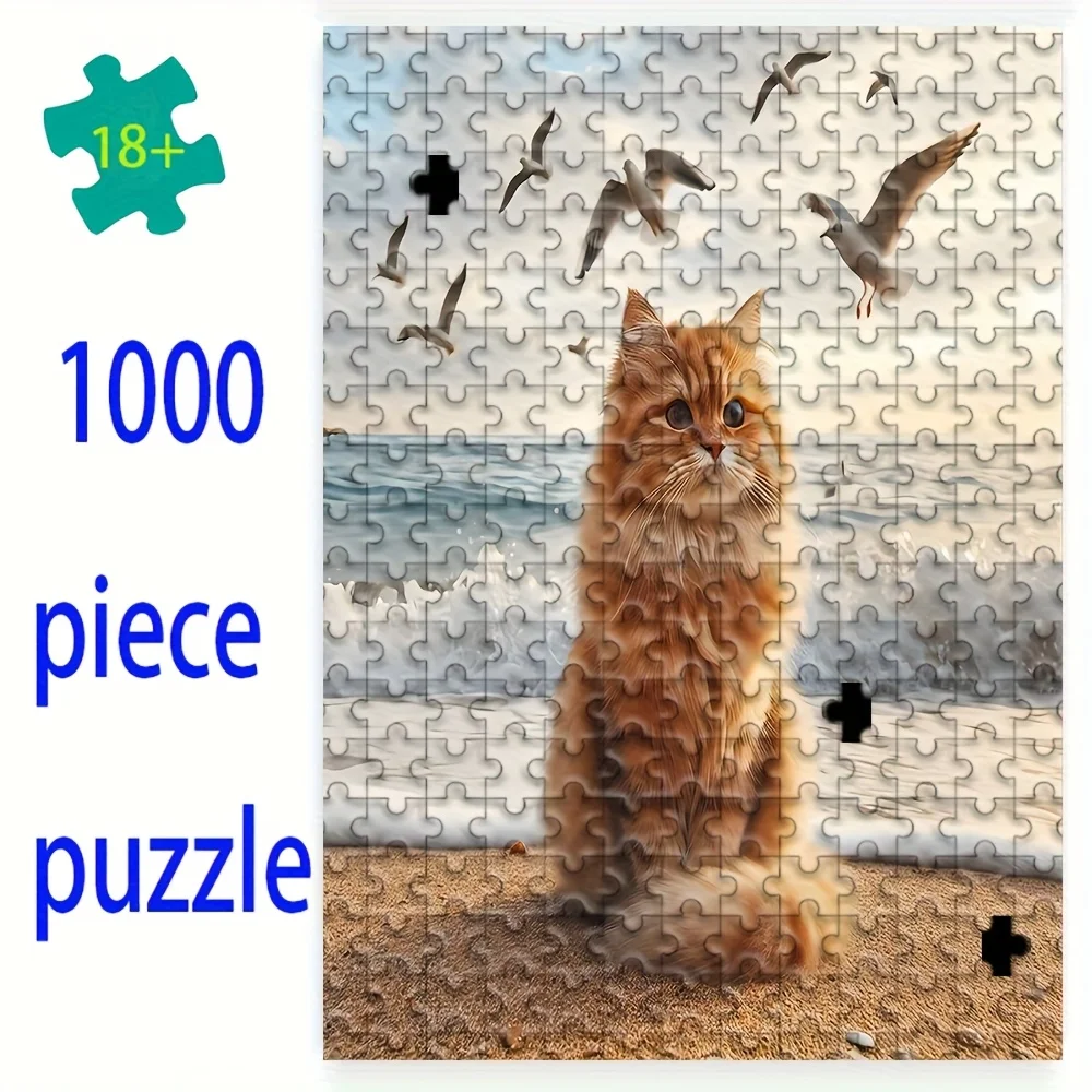 ปริศนาสำหรับผู้ใหญ่ 500/1000 ชิ้น |   เกมครอบครัวที่สนุกสนานและคลายเครียดคุณภาพสูง เหมาะสำหรับวันเกิด คริสต์มาส ฮาโลวีน และเป็นของขวัญ