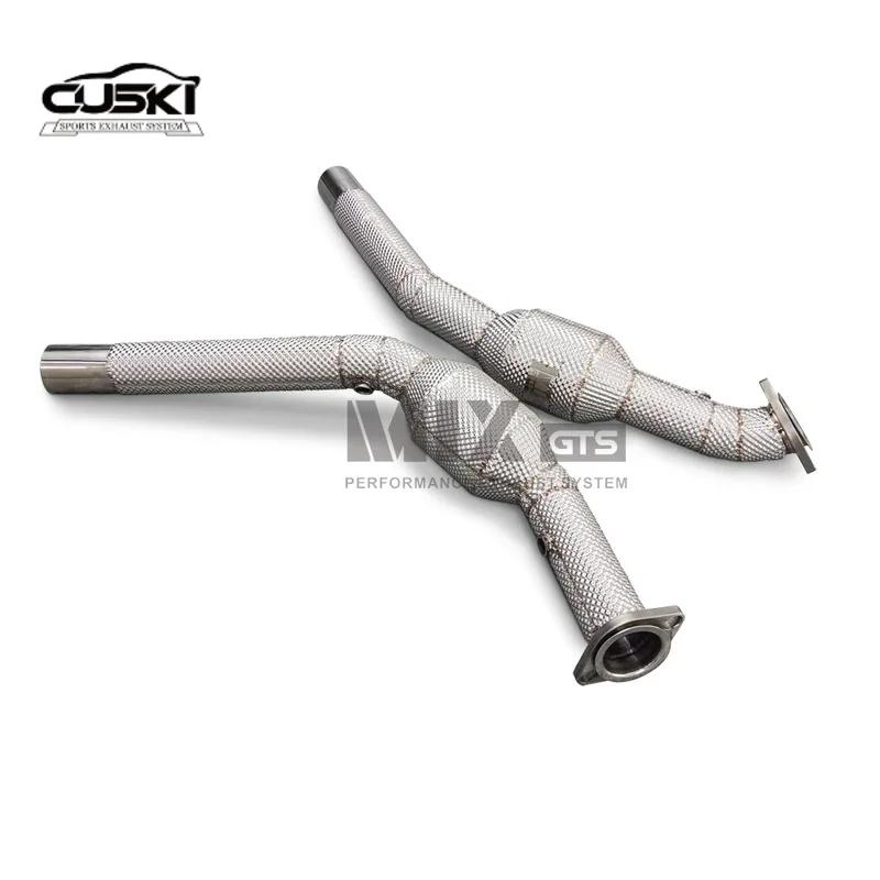 Suitable for 2011-2016 Chevrolet Camaro 3.6L exhaust system with downpipe and heat shield Stainless Stee Automotive Exhaust Part