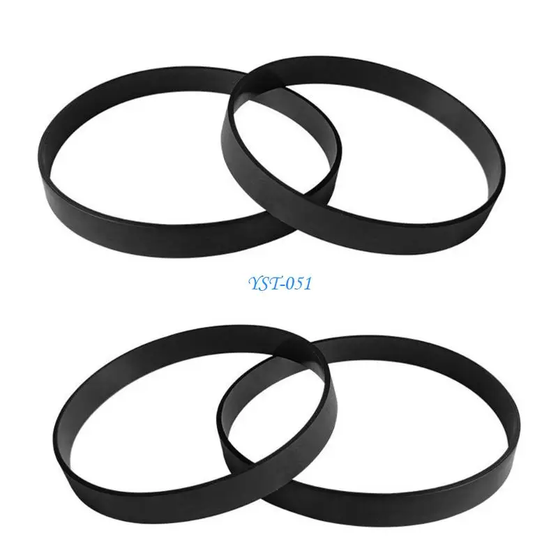 

E15A 4Pcs Easy Installation Rubber Vacuum Belt Strong Brush Roll Rotation Replacement
