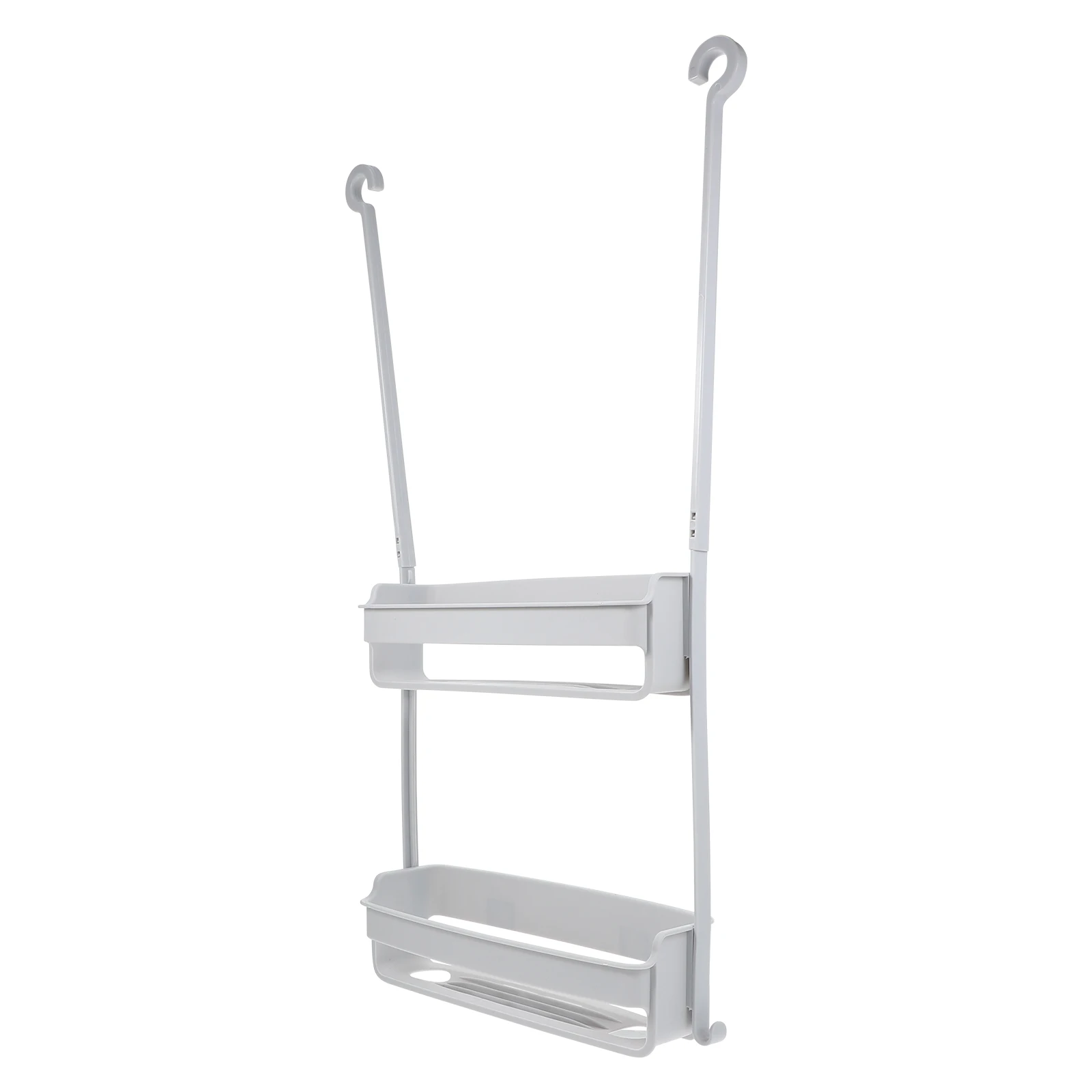 

Bathroom Storage Hanging Basket Double Layer PP Material Soap ganizer for Toilet Cosmetics Strong Household Rack