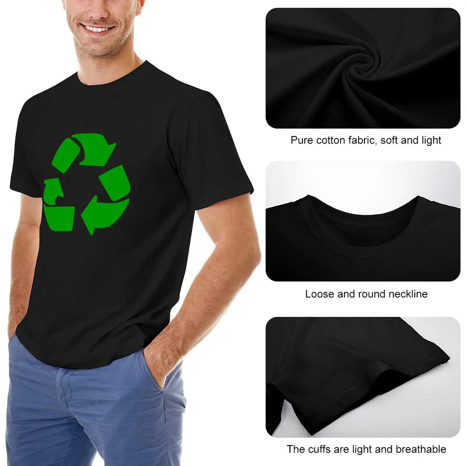 Recycle T-Shirt korean fashion cute tops graphic t shirt shirts graphic tees t shirts men