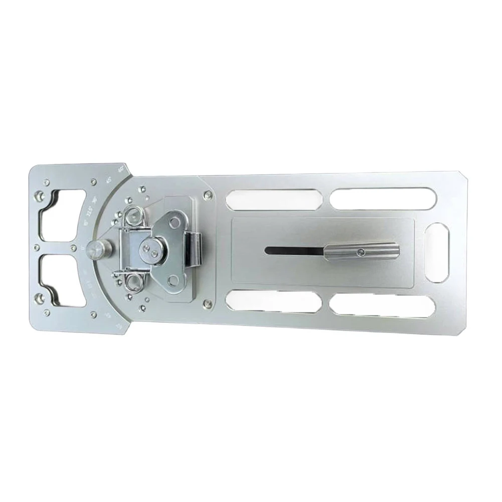 

compatible track saw guide rail square fits various rail brands adjustable angle from minus 60 to 60 degrees aluminum