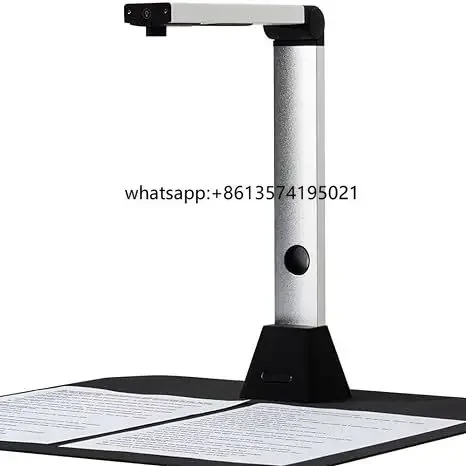 

T13PM High Speed Document Scanner A4 OCR Mobile Document Foldable LED Light Source 24-bit For Office School Use