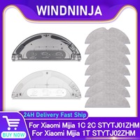 Water Tank For Xiaomi Mijia 1C 2C STYTJ01ZHM 1T STYTJ02ZHM Robot Vacuum Cleaner Cloth Mopping Holder Spare Parts Accessories