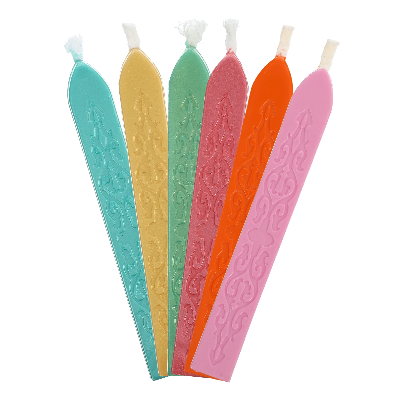 

6Pcs Sealing Wax Sticks for Letters Cards Invitations Envelopes Manuscripts DIY Gifts Crafts Documents Sealing Wax