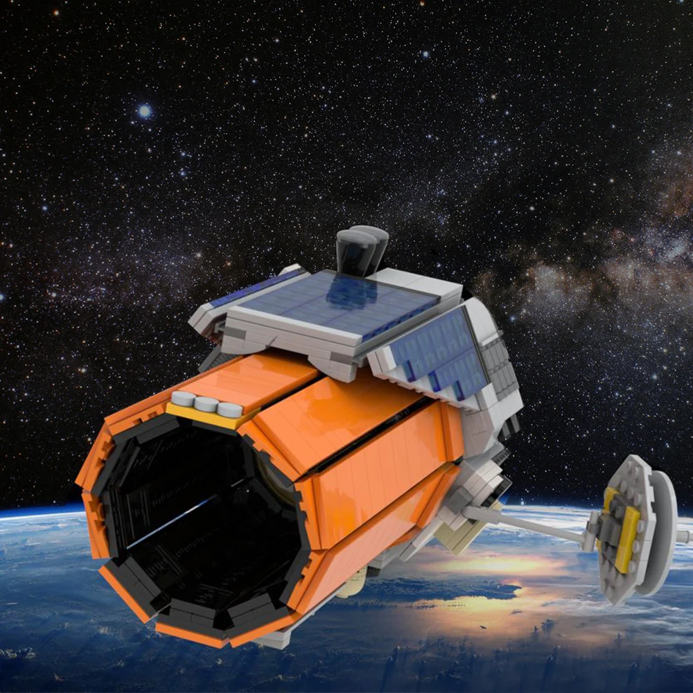 

MOC Keplers Space telescope Telescope James Webb Building Block Toy American Instrument Jwsts Spitzer Infrared Bricks Toys Gifts