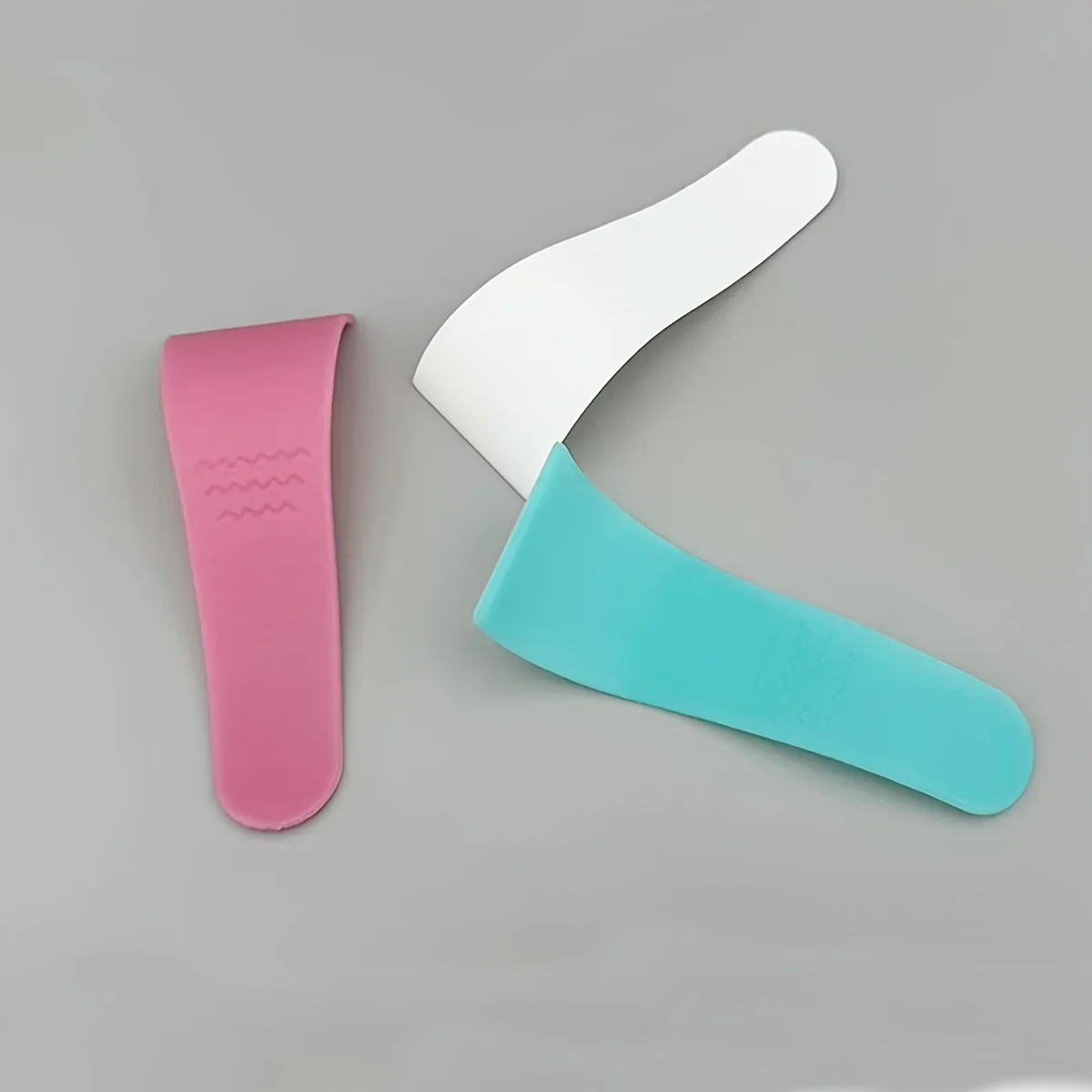 3pcs raspador de creme de depilação descartável 3 conjuntos - aplicável ao biquíni, pernas, braços e corpo - raspador para depilação suave