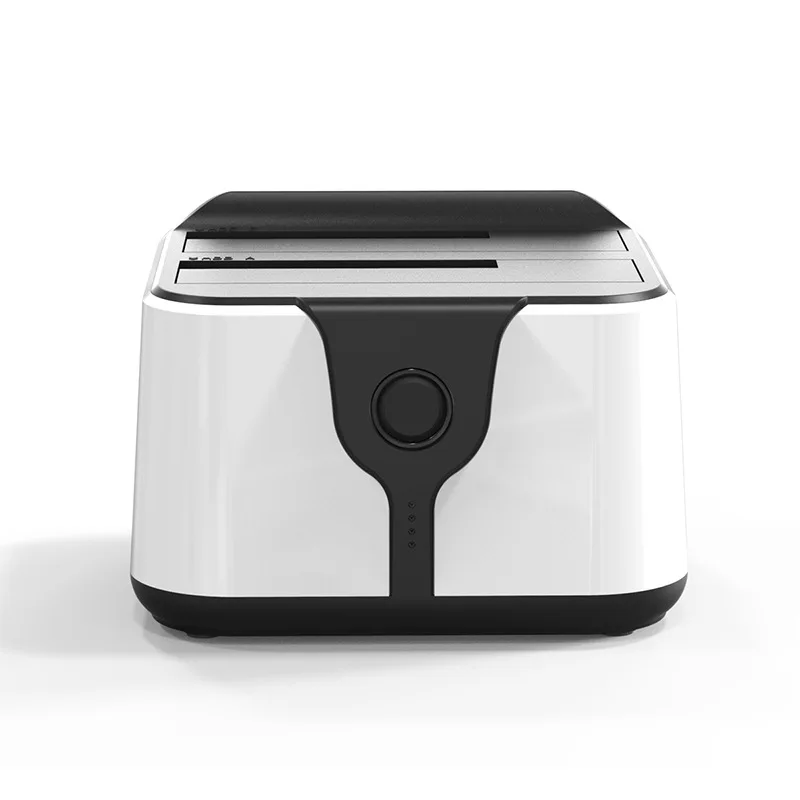 Support de disque dur USB 3.0 à double baie, pour Machine à copier mécanique SATA SSD HDD de 2.5 pouces/3,5 pouces, boîtier de disque SSD de bureau