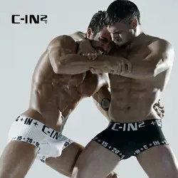 C-IN2 Men's underwear Youth sports low-rise sexy men's shorts Boys hip lift styling breathable comfortable trend cin2 boxers