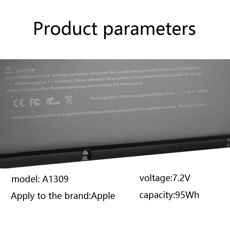 Imagem -04 - Bateria do Portátil para Apple Macbook Pro 17 em A1297 Início de 2009 Meados de 2009 Meados de 2010 Mc226 a Mc226ch a Mc226j a Mc226ll a 7.3v A1309