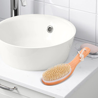 2Pcs SPA Massage Brush Long Handle Wood Bristles Exfoliating Body Dry Shower Ladies Women Back Bath Scrub Cleanse