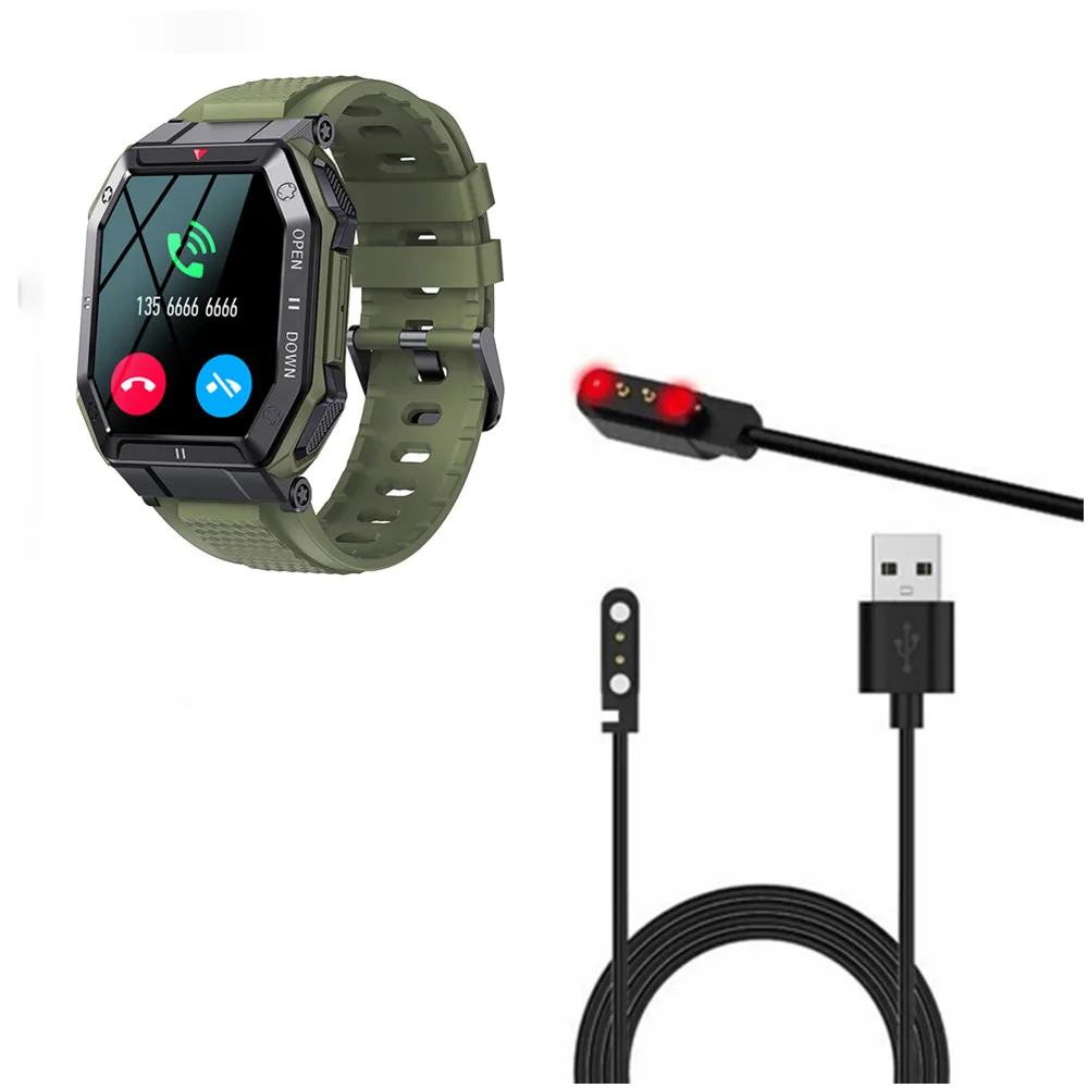 USB-кабель dodobit для смарт-часов K55, магнитное Сменное зарядное устройство, совместимое с смарт-часами k55